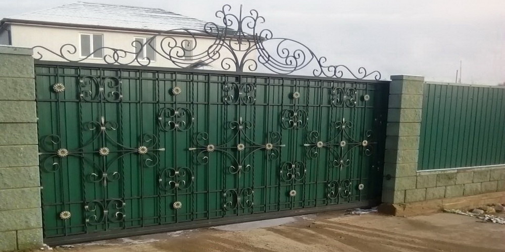 Откатные ворота в Марьиной Горке и Пуховичском районе